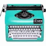 The Oliver Typewriter Company Timeless Manual Typewriter, Mint