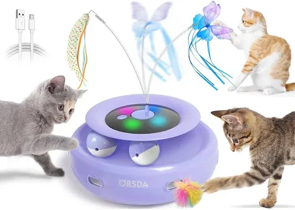 ORSDA 3-in-1 Automatic Cat Toy