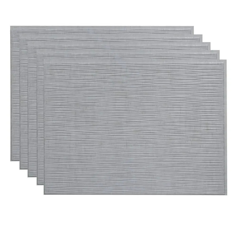 FASÄDE Ripple Decorative Vinyl Backsplash Panel - 5 Pack - Cashmere