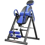 Heavy-Duty Inversion Table Lumbar Spine Support Adjustable Therapy Equipment US