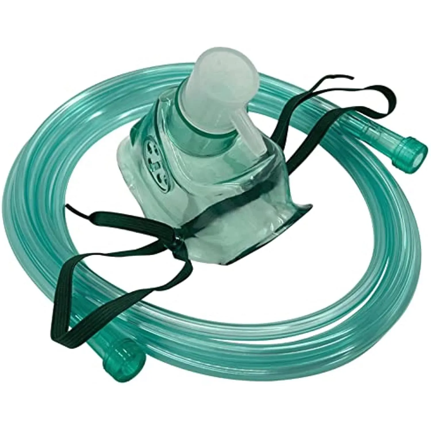 Resone 5pk Pediatric Oxygen Mask w/Swivel Adpater & 6.8ft Crush Resistant Tubing