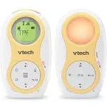 VTech DM1215 Enhanced Range Digital Audio Monitor with Dual Unit Rechargable Battery & Night Light (Renewed)