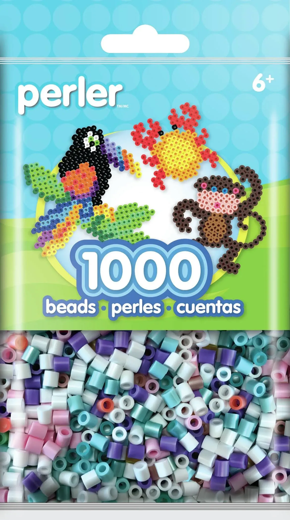 Perler 1000 Bead Bag Unicorn Mix, 1 Pack