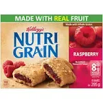 Kellogg's Nutri Grain Cereal Bars Raspberry, 8 Bars, 295g/10.4 oz., {Imported from Canada}