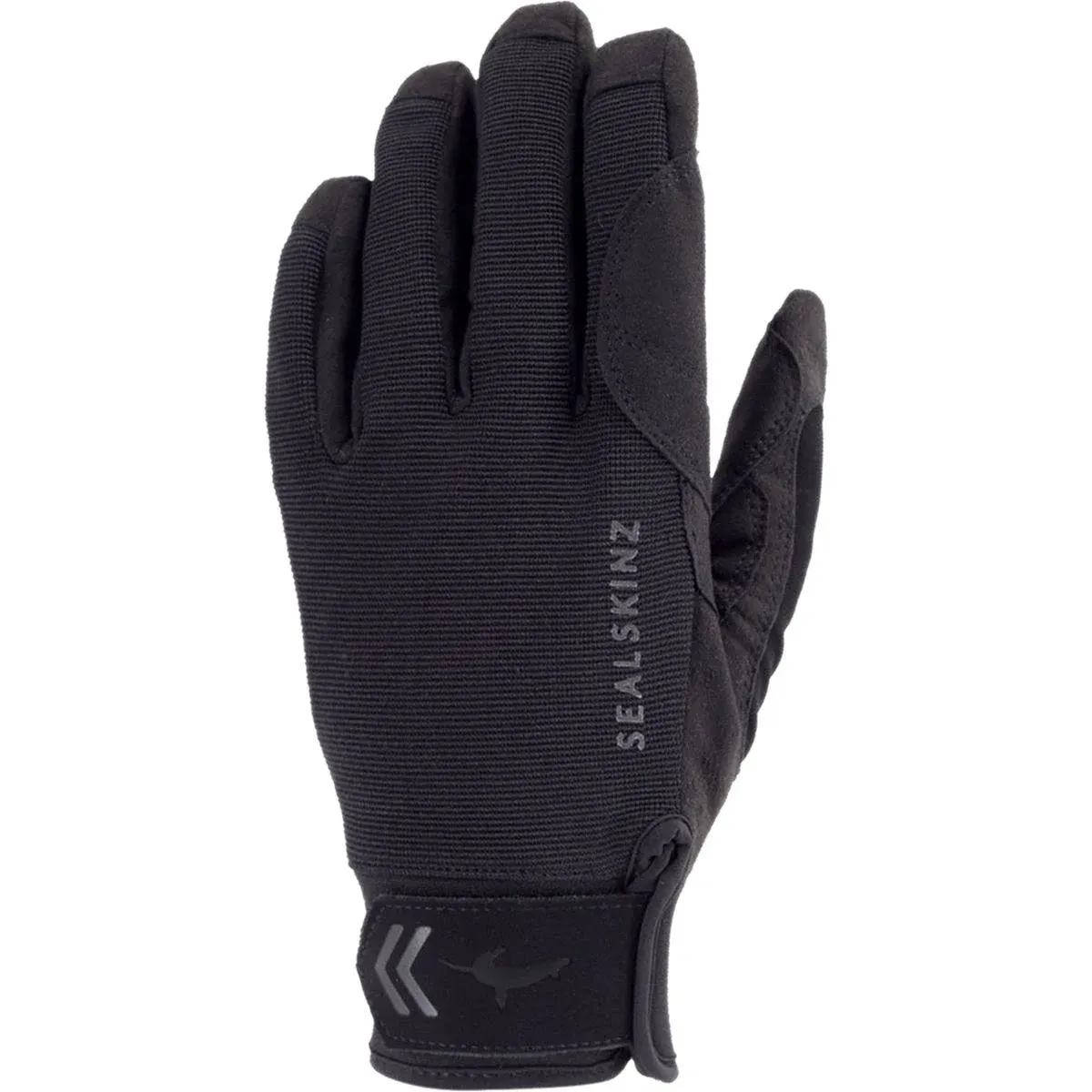 SEALSKINZ Unisex Waterproof All Weather Glove, Black, Large