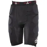 Triple Eight Bumsavers II Padded Snowboard Short, Mens, Black, S