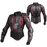 OHMOTOR Motorcycle Body Protective Jacket Armor Men, Motocross Riding Protective Gear,ATV Dirt Bike Chest Spine Protector