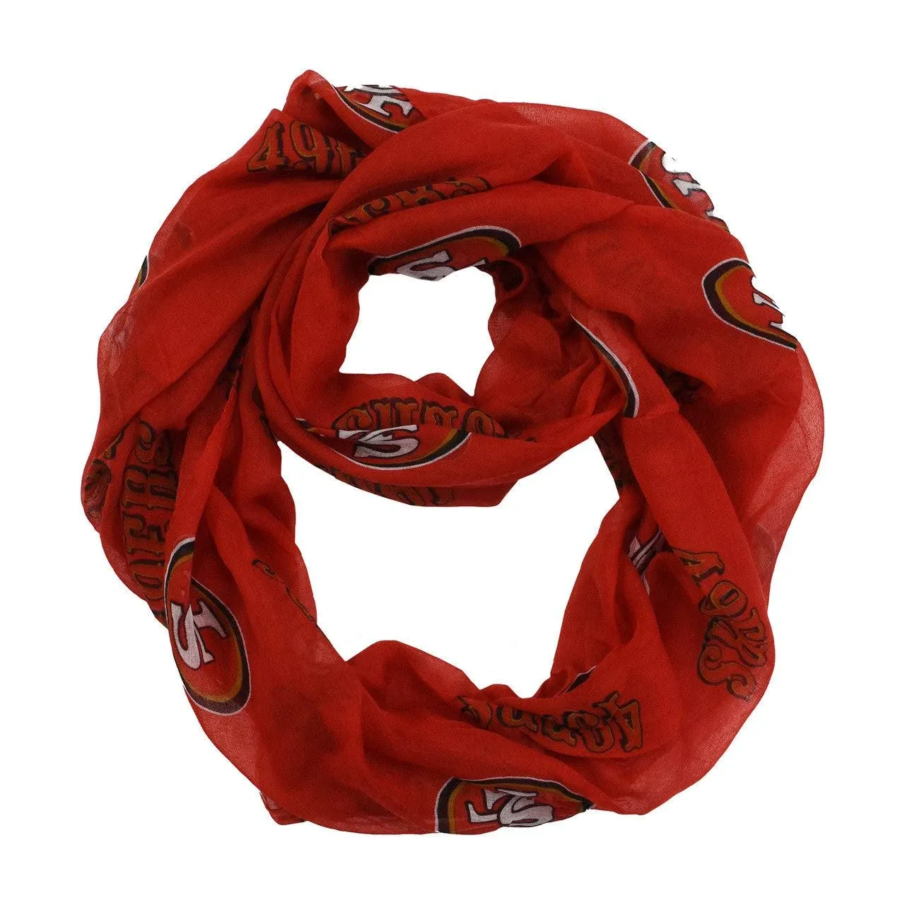 Little Earth San Francisco 49ers Infinity Sheer Scarf