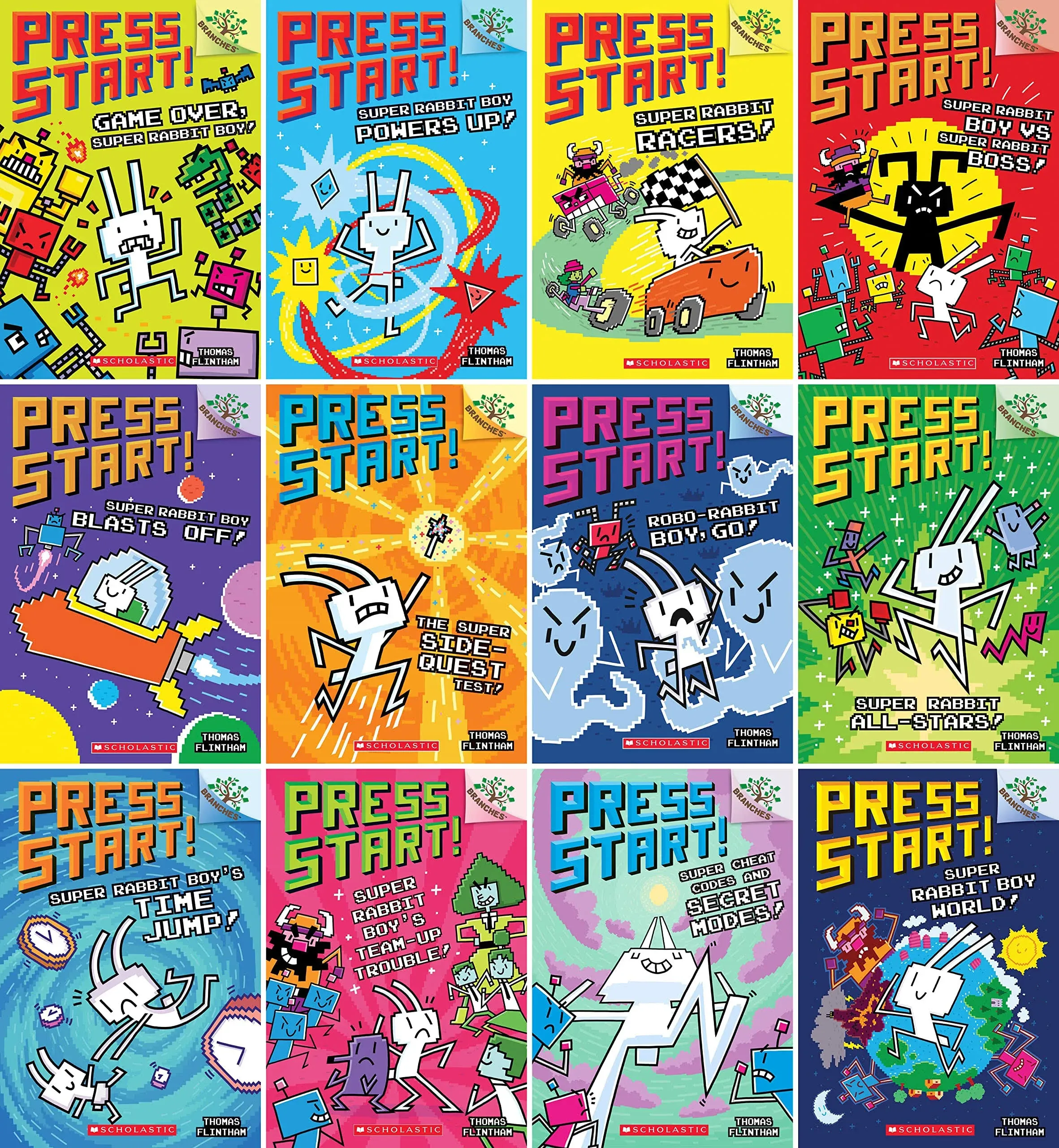 Press Start! Series Set (Books 1-12)