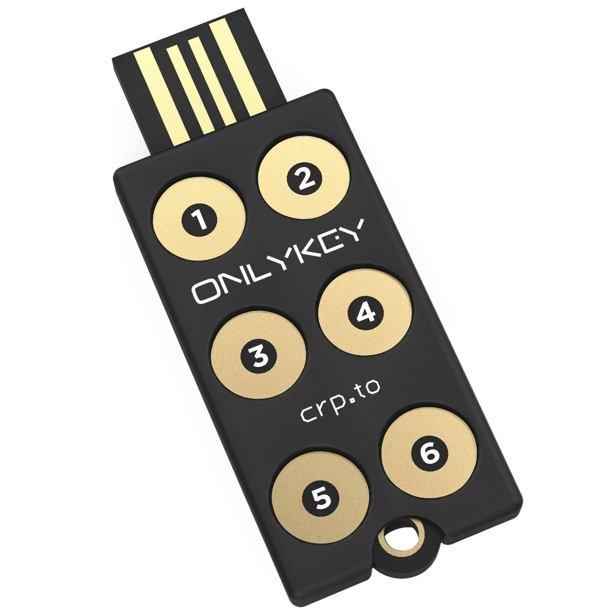 OnlyKey with Stealth Black Case - Hardware Password Manager,