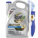 Roundup 1gal Dual Action Weed and Grass Killer with 4 Month Preventer RTU Sure Shot Wand