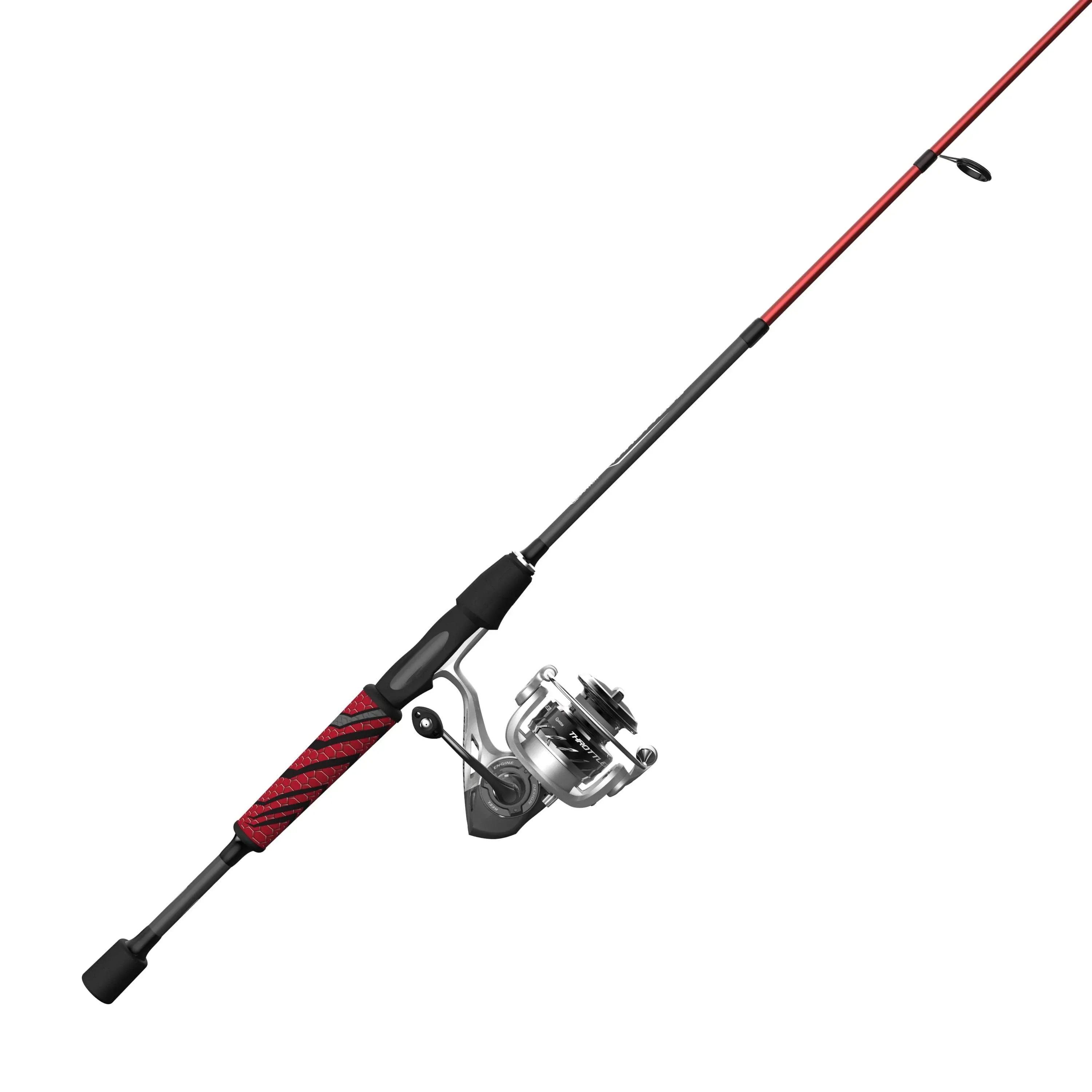 Quantum Throttle Spinning Reel and Fishing Rod Combo 11 Bearings (10+clutches)