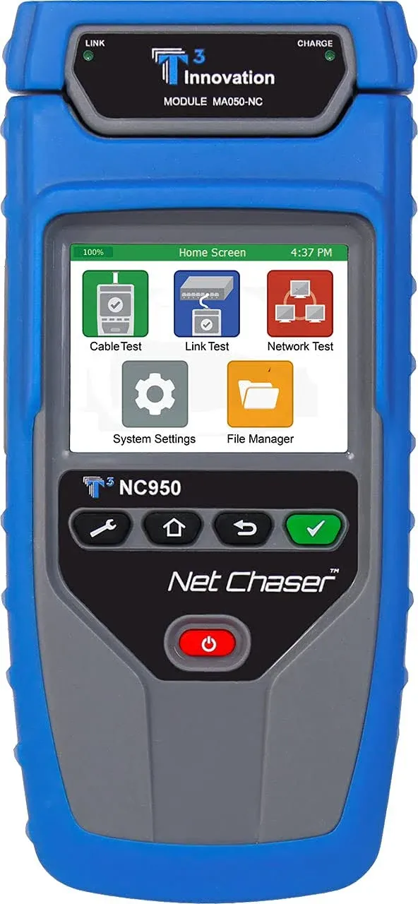 Platinum Tools TNC950AR Net Chaser Ethernet Speed Certifier and Network Tester