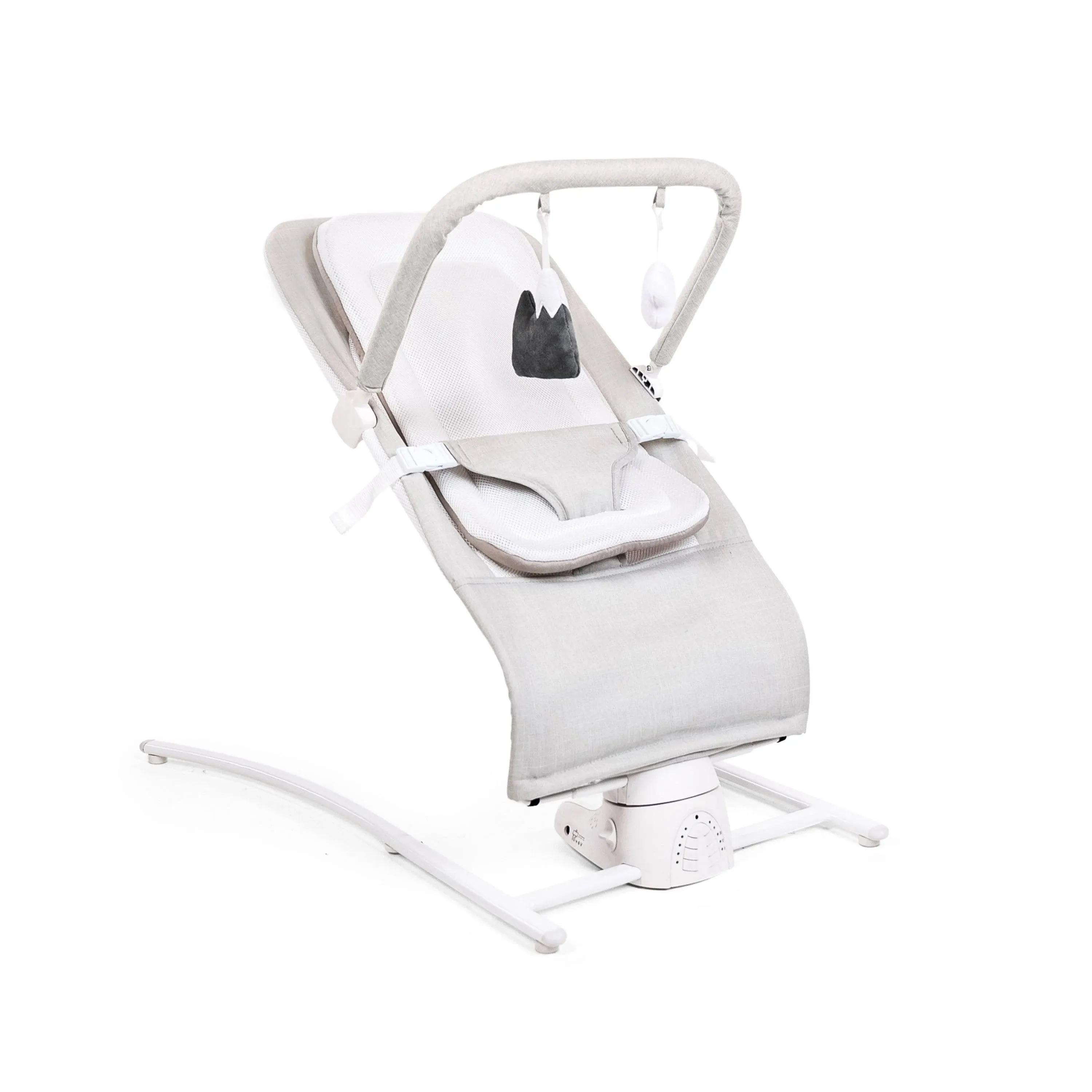 Baby Delight Alpine Wave Deluxe Bouncer ,Grey