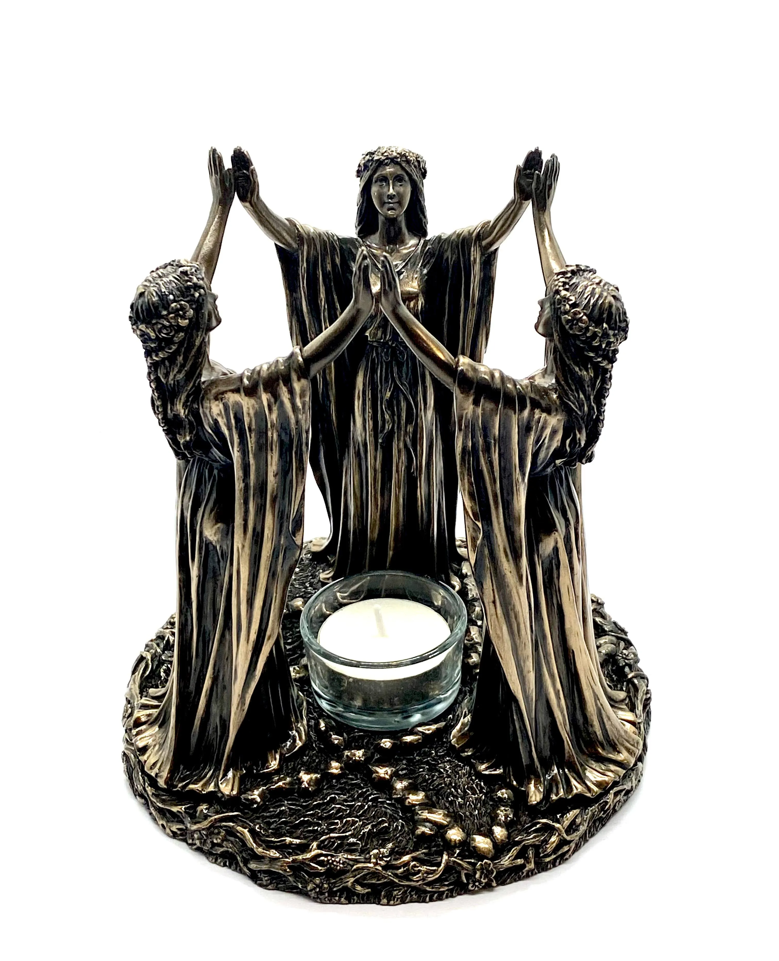 Veronese Design Maiden, Mother and Crone Triple Goddess Ritual Bronze Finished ...