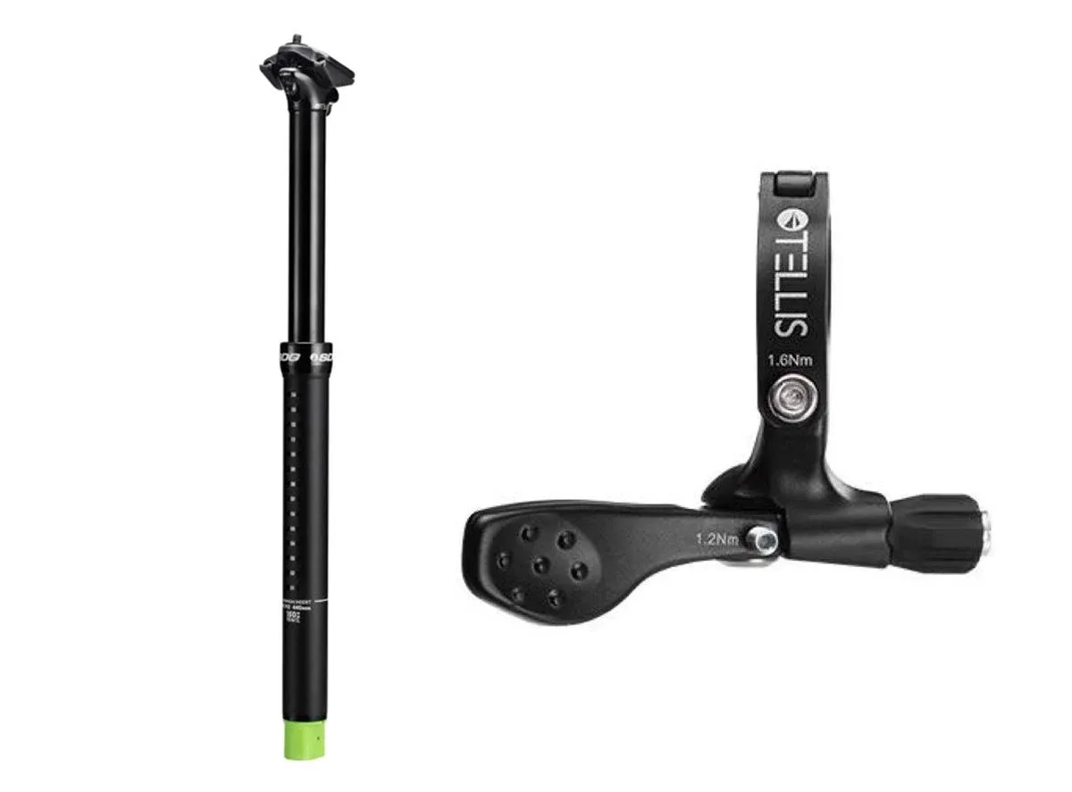 SDG Tellis Dropper Seatpost (30.9mm, 150mm, Black)