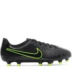 Nike Jr. Tiempo Legend 10 Club Black/Volt 6