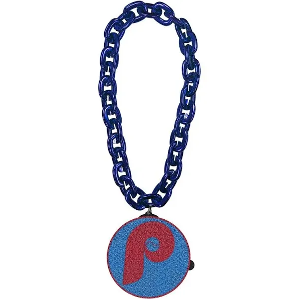 Philadelphia Phillies Spinner Edition FanChain Swag Blue Chain Replica Necklace