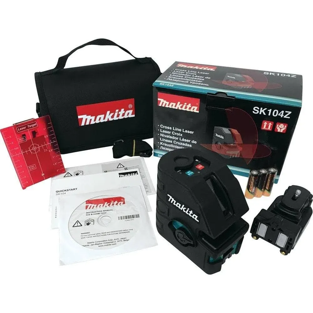 Makita SK104Z Self Leveling Horizontal/Vertical Cross Line Laser