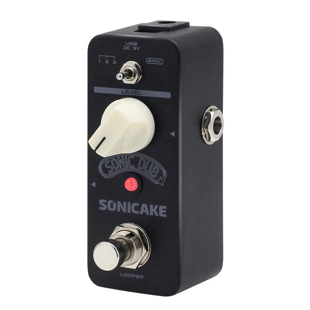 Sonic Dub Storable Looper Pedal for Guitar Bass Recording - SONICAKE