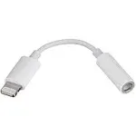 Apple - Lightning to 3.5 mm Headphone Jack Adapter