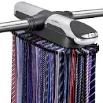 Aniva Motorized Tie Rack Closet Organizer Display 64 Ties With 8 Belts | NEW