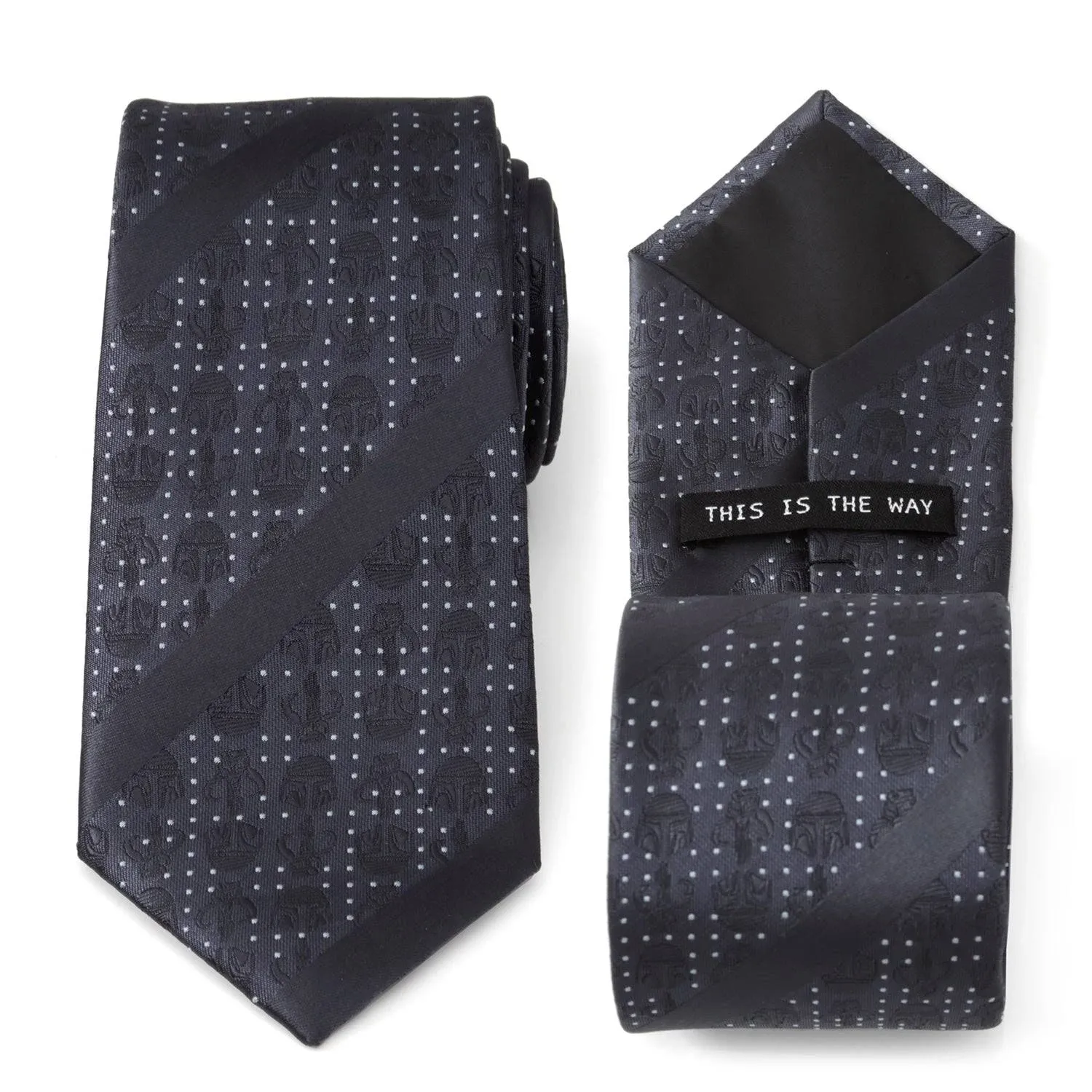 Cufflinks Inc. Star Wars and The Mandalorian Polyester Ties, Officially Licensed by Lucasfilm LTD