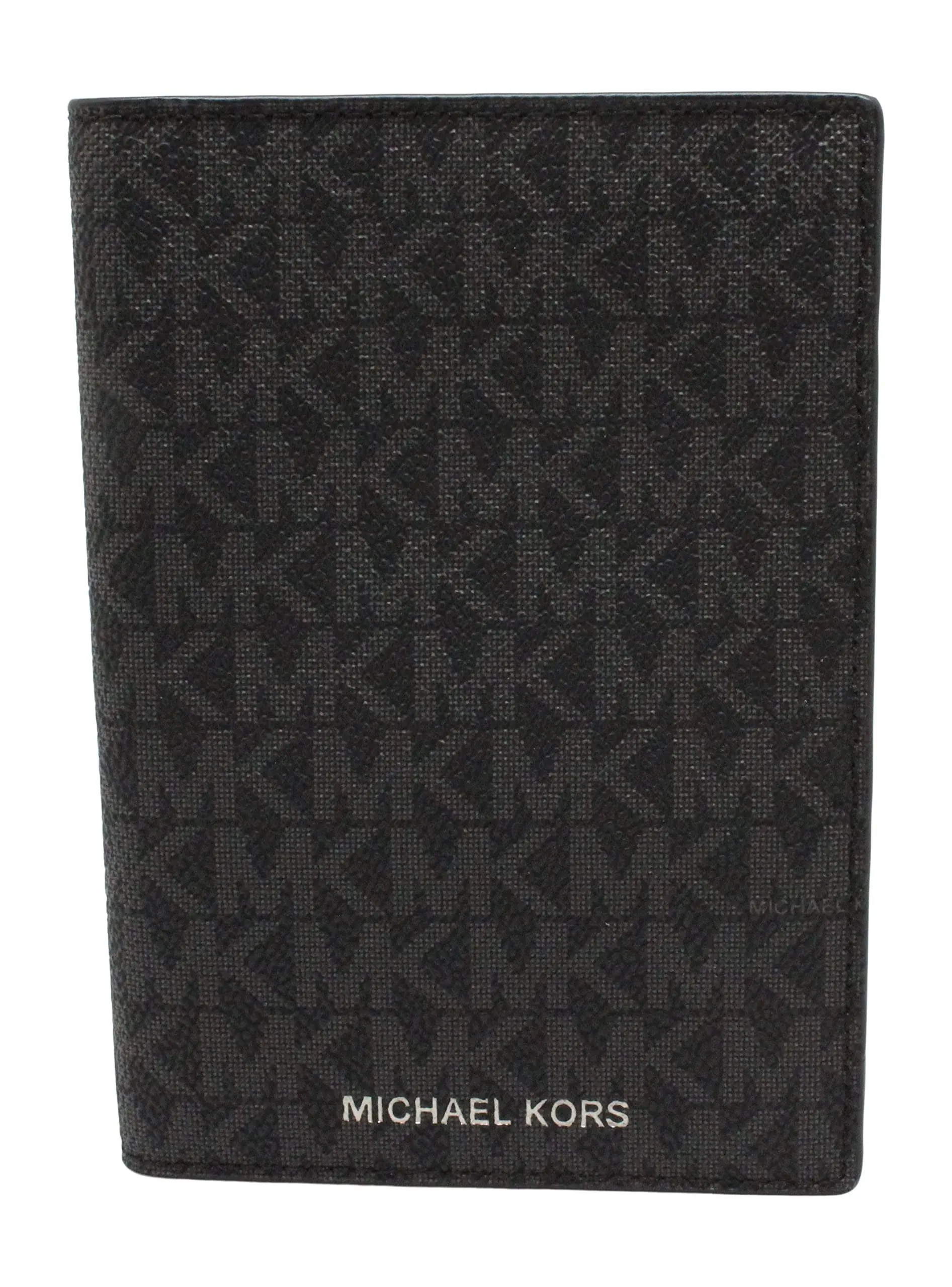 Logo-print Leather Cardholder In Schwarz