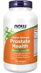 Now Foods Clinical Strength Prostate Health Dietary Supplement, Softgels - 180 count