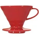 Hario V60 Ceramic Coffee Dripper - Size 02 White