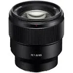 Sony FE 85mm f/1.8 Lens