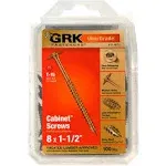 GRK 8x1-1/2" Star Drive Cabinet (100 Pack)