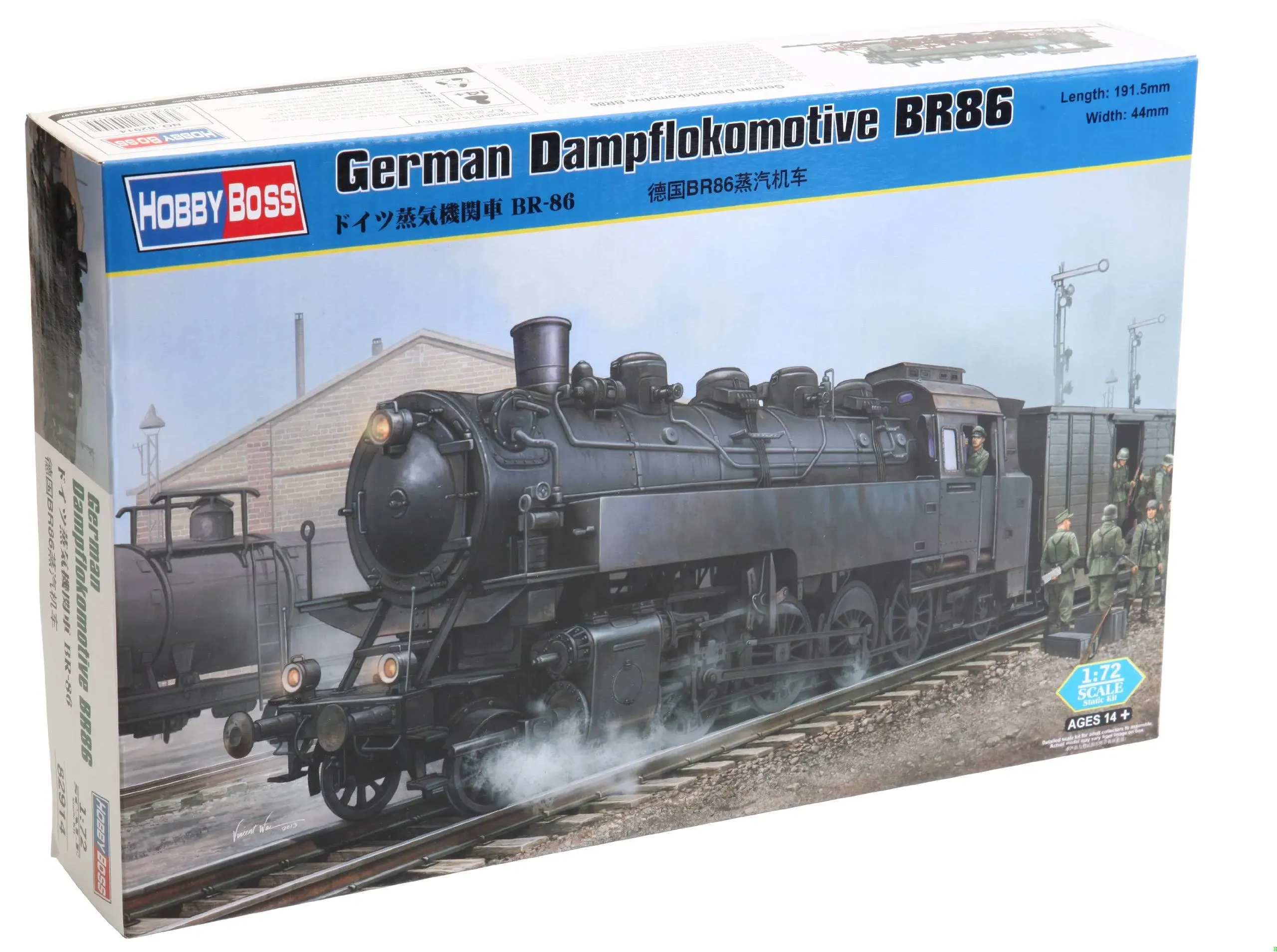 Hobby Boss German Dampflokomotive BR86 Assembly kit