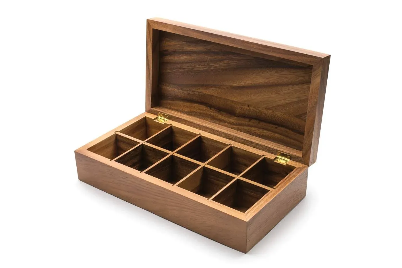 Williams Sonoma 10-Compartment Double Tea Box