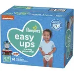 Pampers Easy Ups Boys & Girls Training Pants 3T-4T 66 count