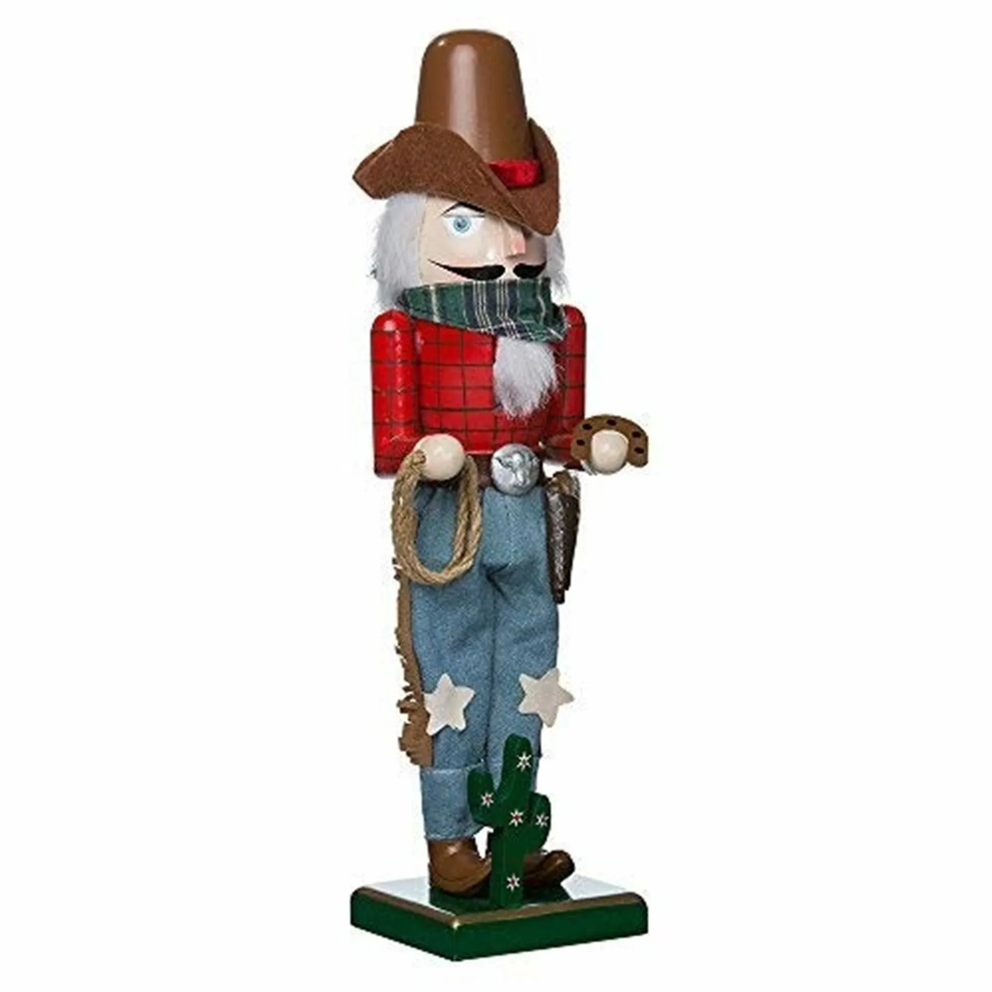 15-Inch Wooden Cowboy Nutcracker ||P000729757||