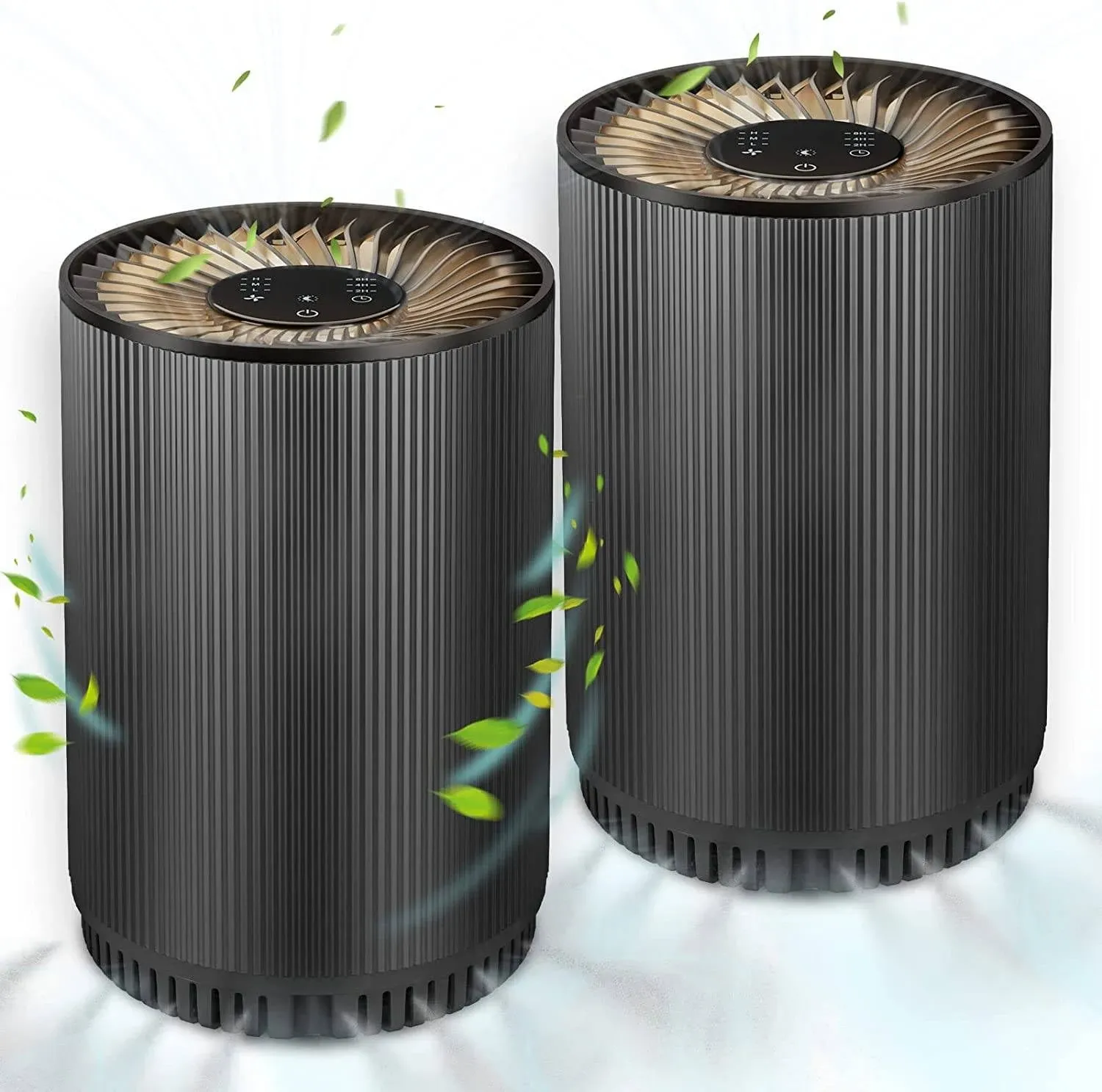 2 Pack Druiap Air Purifiers for Home Bedroom up to 690ft²