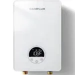 Camplux 1.8 GPM 6kW Tankless Electric Water Heater 240V White TE06PRO