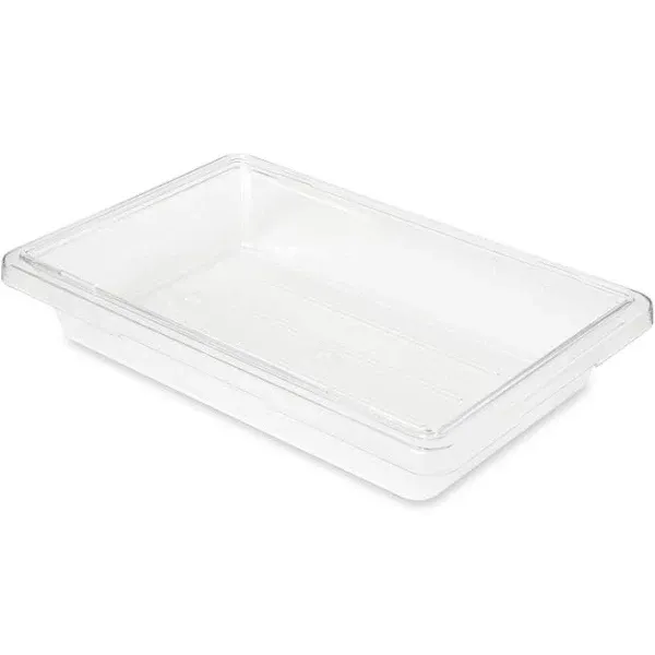 Rubbermaid Commercial 2-Gal Clear Food/Tote Box