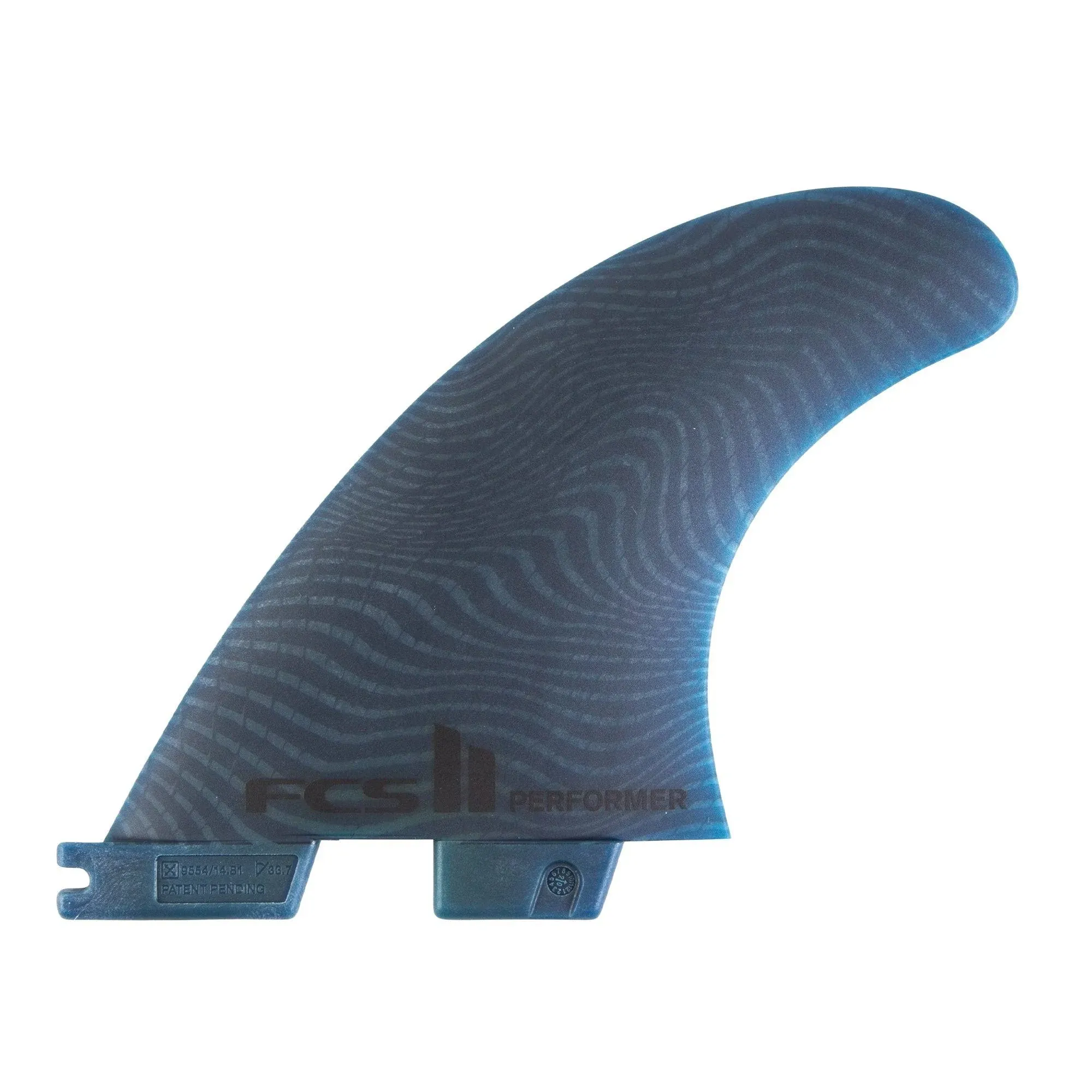 FCS 2 Performer Eco Neo Glass Tri-Fin Set Mango M