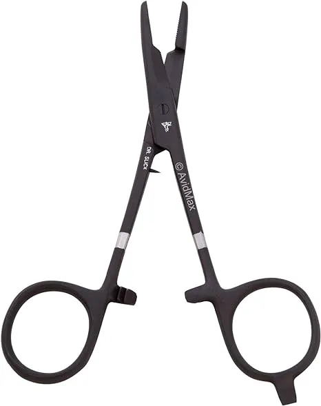 Dr. Slick Scissor Clamp 1/2 Smooth & 1/2 Cross Hatch Jaws