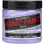 Tish & Snooky's Manic Panic Semi-Permanent Hair Color Cream, Virgin Snow White - 4 oz jar