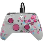 Control Alambrico Pdp Rematch Glow Cherry Blossom Para Xbox