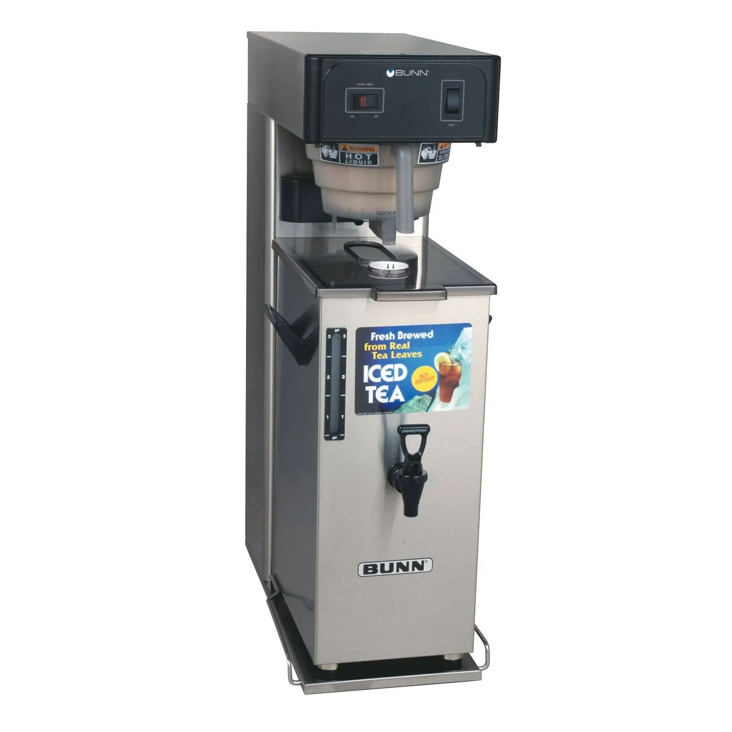 Bunn 36700.0041 3 Gallon TB3Q/TD4T Iced Tea Brewer - 120 Volts