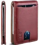 Serman Brands Credit Card Holder Slim Money Clip Wallets for Men, Men's