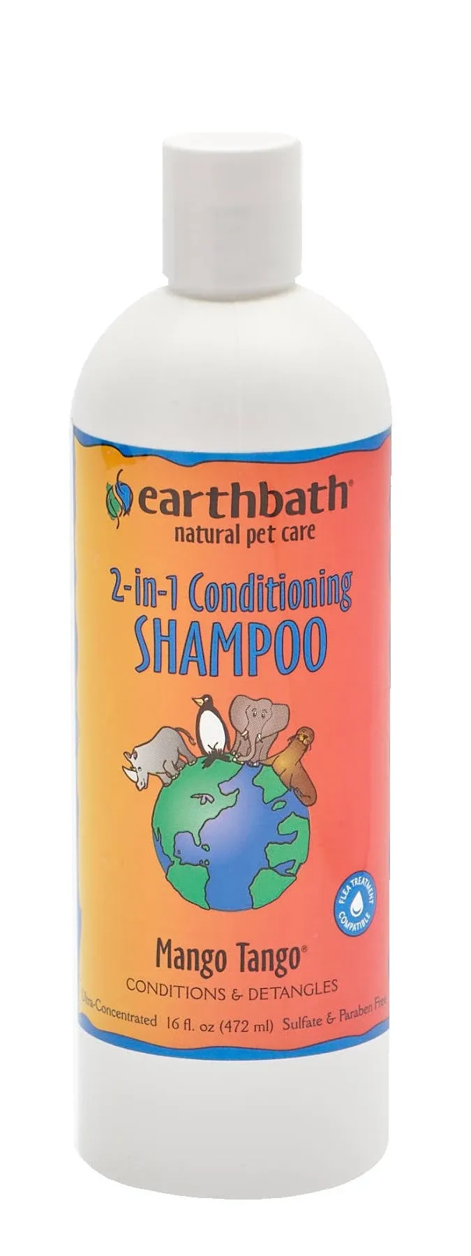 Earthbath Mango Tango 2-in-1 Conditioning Shampoo