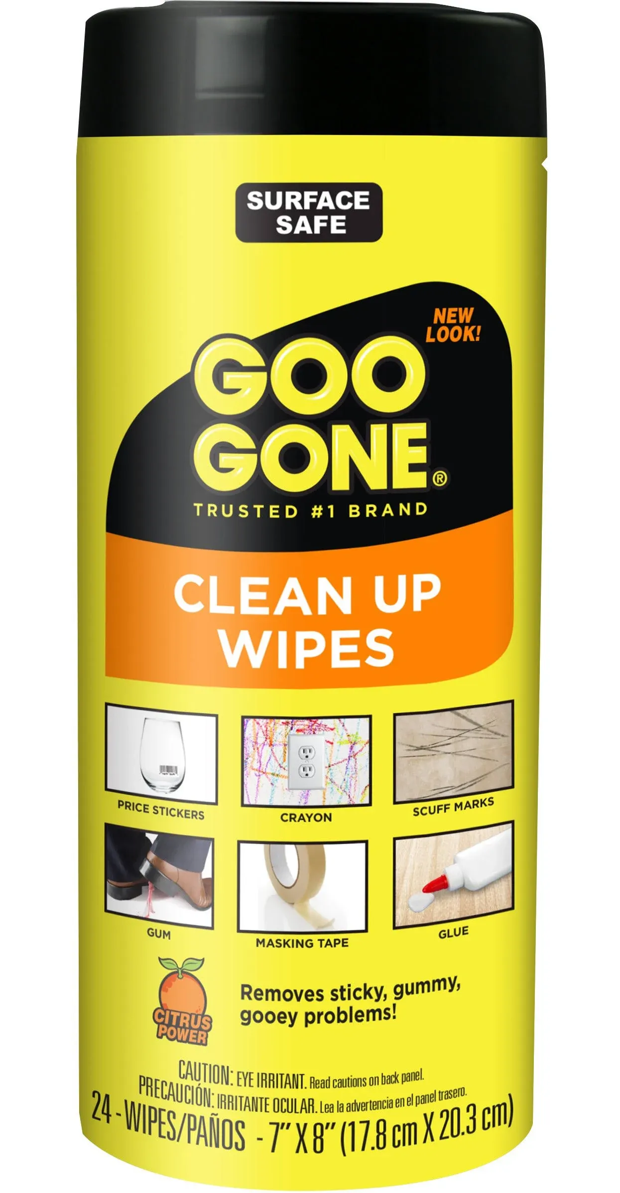 Goo Gone Tough Task Wipes - 24 wipes