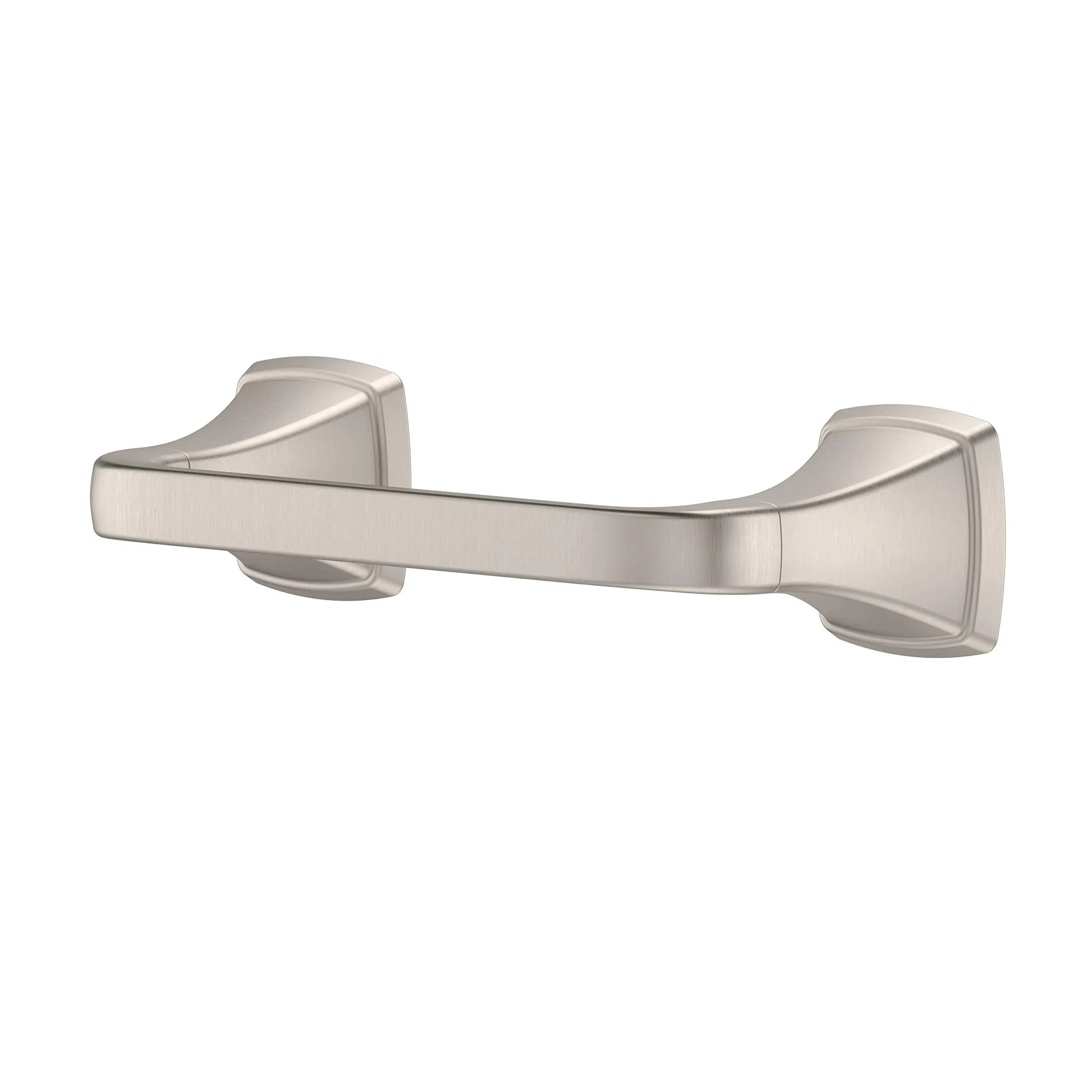 Pfister Bronson Toilet Paper Holder, Bathroom Tissue Holder, Wall-Mounted, Screw-In, Brushed Nickel Finish, BPHBS1K