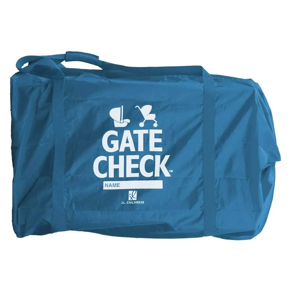 J.L. Childress Gate Check Bag for Single & Double Strollers - Stroller Bag for Airplane - Large Stroller Travel Bag for Airplane - Air Travel Stroller Bag