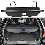 Cargo Cover for Jeep Grand Cherokee Accessories with Back Curtain 2011-2020 2021 Rear Trunk Shade Cover（Not fit for 2021 Winter-2022 Grand Cherokee L ）